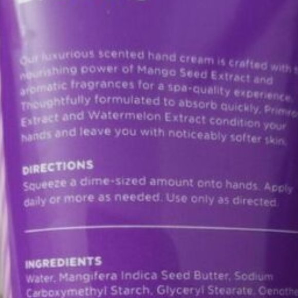 3 Pack Five Deep Breaths Lavender Vanilla Relax Nourishing Hand Cream - Picture 3 of 4